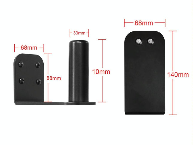 Bose S1 Pro / S1 Pro+ Metal Wall Mount Bracket - Black-1915196845798330370