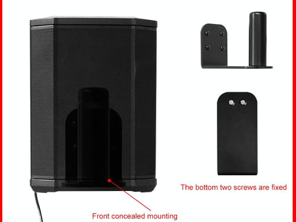 Bose S1 Pro / S1 Pro+ Metal Wall Mount Bracket - Black-1915196845798330371