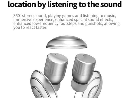 Wireless Noise-Cancelling Earbuds With App Control - White-1915196944771321862