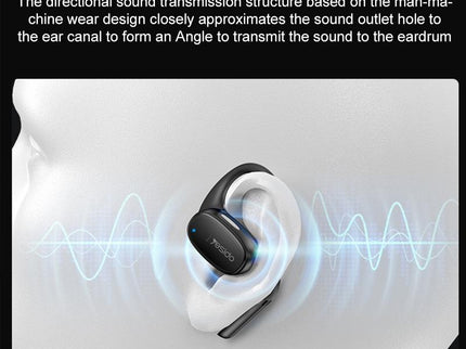 Black Open Wireless Bluetooth Earphones - Ysp18 Ows-1915197137197600772