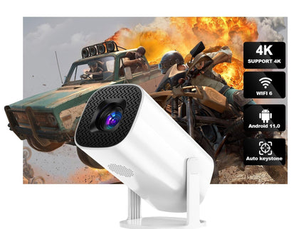Portable Wifi Projector With Android 11 Os And Hd Display-1915196655943159809