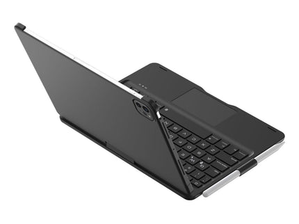360 Degree Rotating Bluetooth Keyboard Leather Case For Ipad Pro 11 With Backlight - Black-1915197148748713987