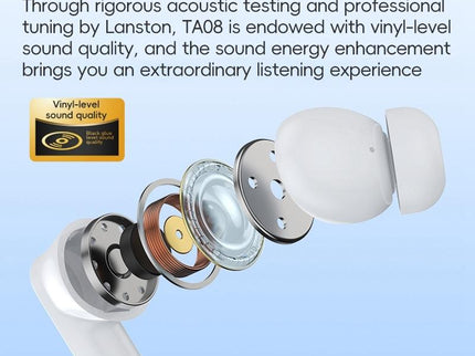 Wireless Active Noise-Cancelling Earbuds - White-1915196819571347461