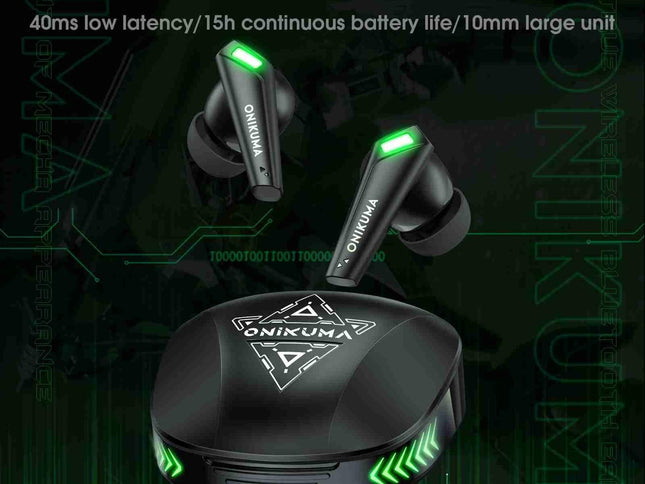 Wireless Bluetooth Earphones With Mic - Black-1915197134509051905