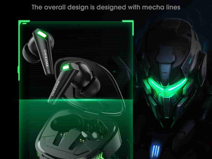 Wireless Bluetooth Earphones With Mic - Black-1915197134509051906