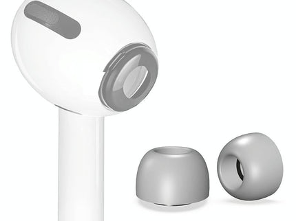 6 Pairs Wireless Earphone Earplugs For Airpods Pro With Storage Box - White-1915196916484935683