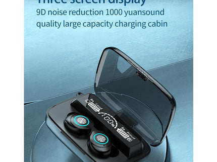 Waterproof Wireless Bluetooth Earphones With Touch Screen And Charging Box-1915196983203729409