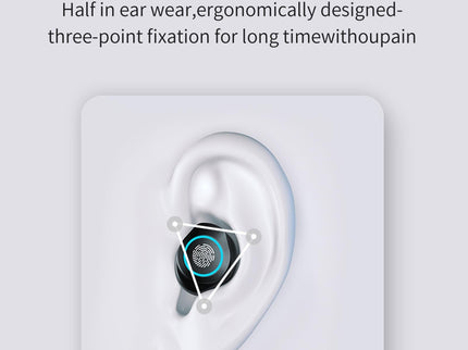 Waterproof Wireless Bluetooth Earphones With Touch Screen And Charging Box-1915196983203729410