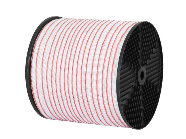 Giantz Electric Fence Tape Polytape 400M Electric Fence Wire Red White