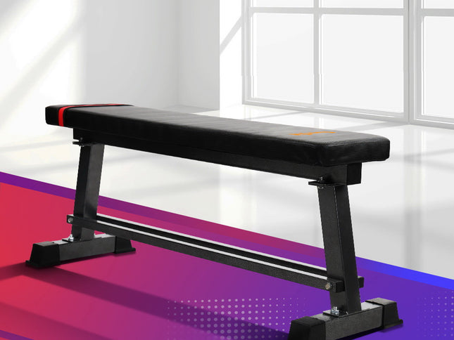 Everfit Weight Bench Flat Bench Press Home Gym Equipment 300kg Capacity