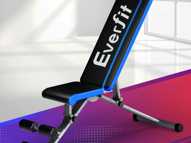 Everfit Weight Bench Adjustable FID Bench Press Home Gym 330kg Capacity