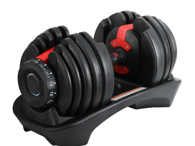 Everfit 24kg Dumbbells Adjustable Dumbbell Weight Plates Home Gym