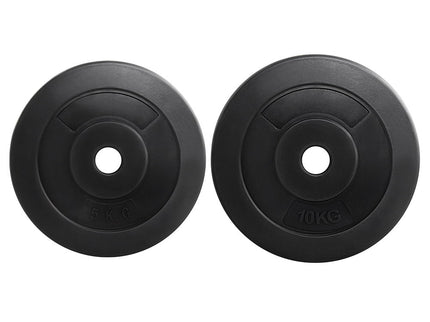 Everfit 70kg Barbell Weight Plates Standard Home Gym Press Fitness Exercise