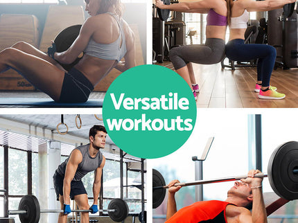 Everfit 70kg Barbell Weight Plates Standard Home Gym Press Fitness Exercise