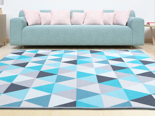 Artiss Rug 200x290cm Area Rug Large Carpet Soft Short Pile Modern Tria