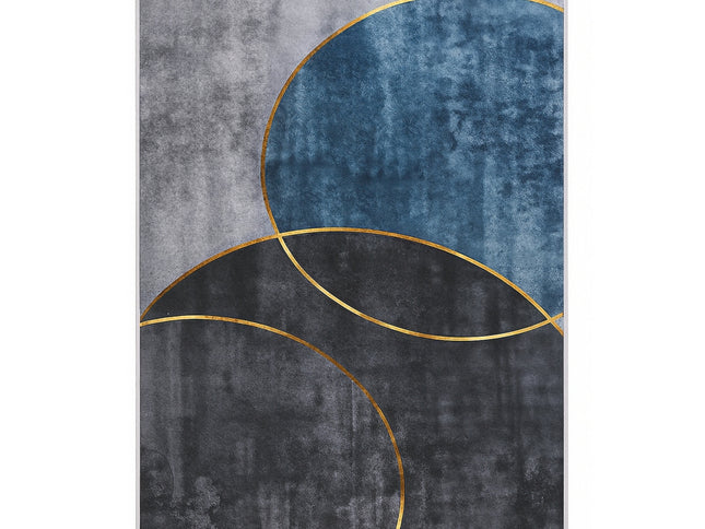 Artiss Washable Floor Rug 160X230cm Large Geometric Area Rug Modern Floor Carpet