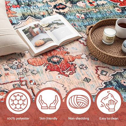 Artiss Floor Rug 160X230cm Large Washable Area Rug Modern Living Room Carpet Mat