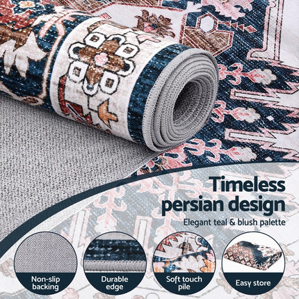 Artiss Floor Rug 200X290cm Large Washable Persian Area Rug Living Room Carpet