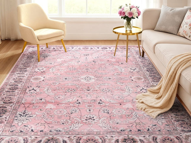 Artiss Floor Rug 200X290cm Large Washable Area Rug Vintage Living Room Carpet