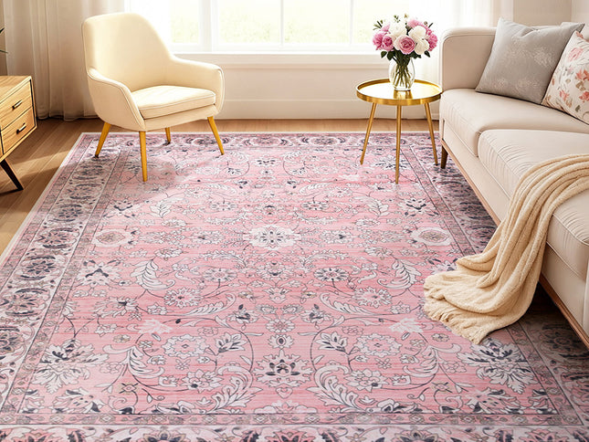 Artiss Floor Rug 240X340cm Large Washable Area Rug Vintage Living Room Carpet