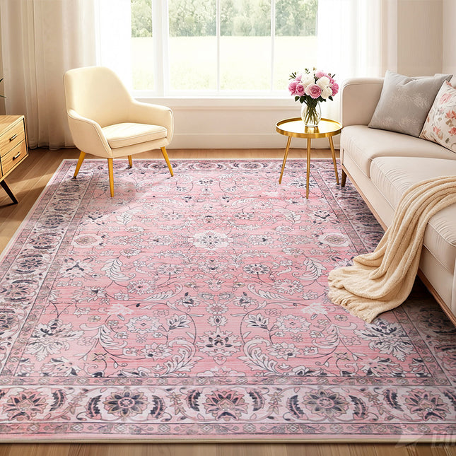 Artiss Floor Rug 240X340cm Large Washable Area Rug Vintage Living Room Carpet