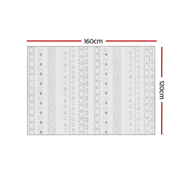 Artiss Rug 120x160cm Area Rug Washable Mat Large Carpet Soft Short Pile Una