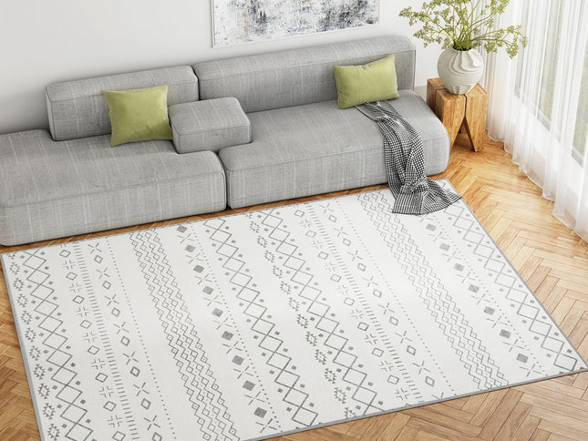 Artiss Rug 200x290cm Area Rug Washable Mat Large Carpet Soft Short Pile Una