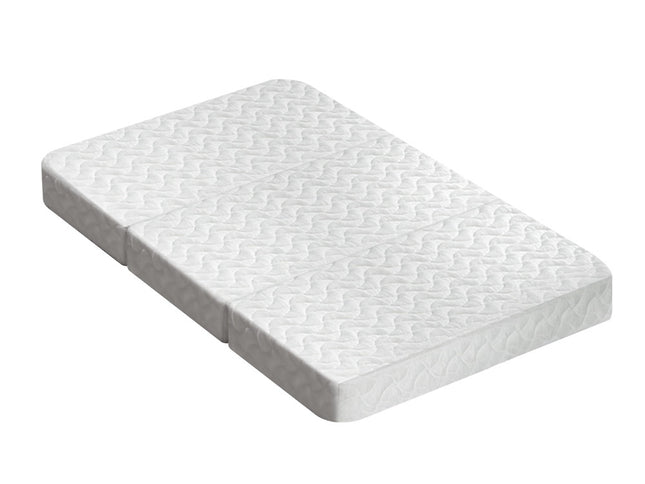 Giselle Bedding Foldable Mattress Folding Foam Cot Bed White
