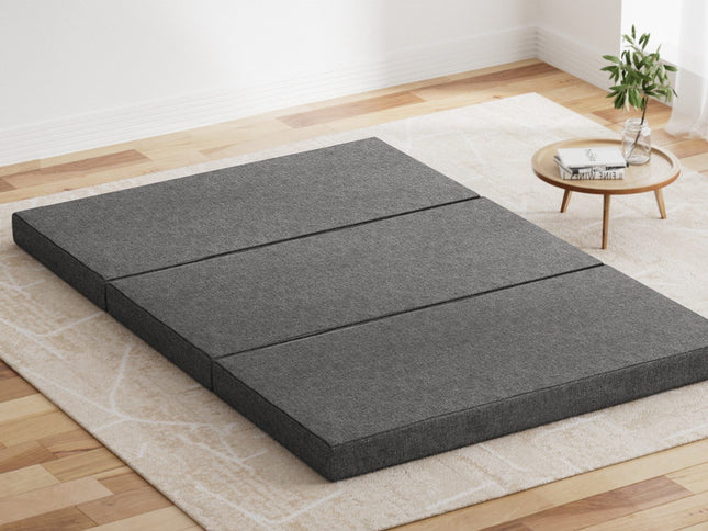 Giselle Bedding Foldable Mattress Folding Foam Double Grey
