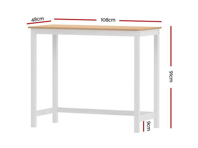 Artiss Ari Bar Table 108CM Rectangular