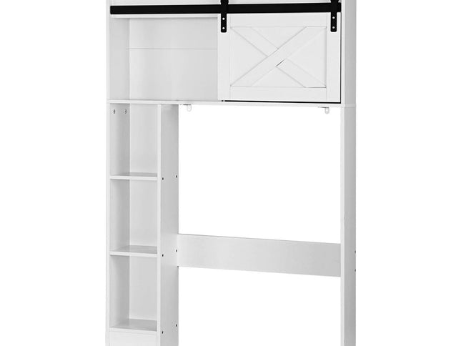 Artiss Bathroom Cabinet Over the Toilet Storage Organiser Laundry Shelf 128cm