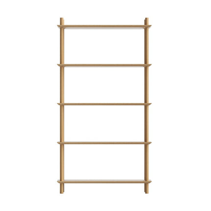 Artiss Bookshelf 5 Tiers Bookcase Display Shelves Wooden Storage Stand Rack Pine