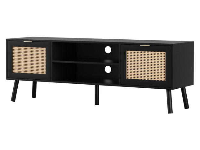 Artiss TV Unit 150cm Storage Cabinet Black
