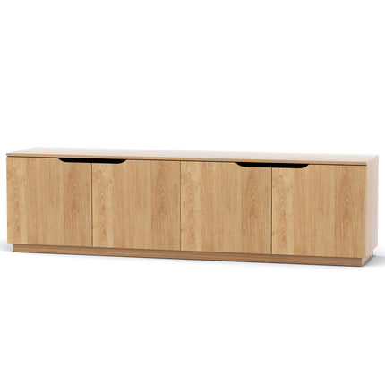 Artiss TV Unit Entertainment Unit Storage Cabinet 180cm Pine