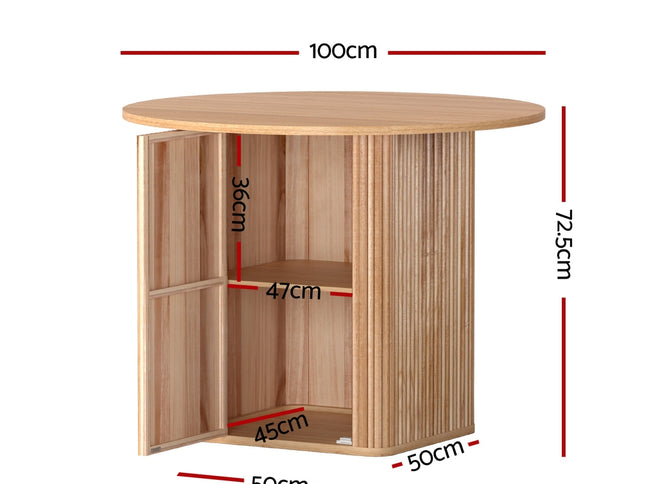 1M Artiss Dining Table Storage Base