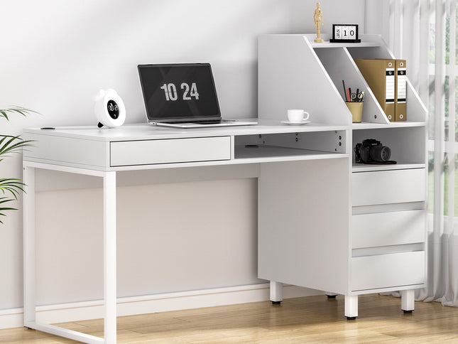 Artiss Computer Desk Office Study Desks Table Drawer Bookshelf