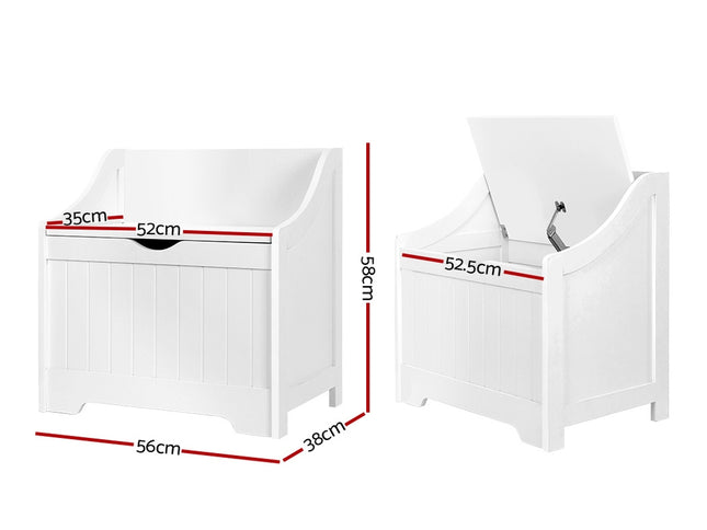 Keezi Kids Toy Box Chest Children Storage Clothes Toys Organiser Square