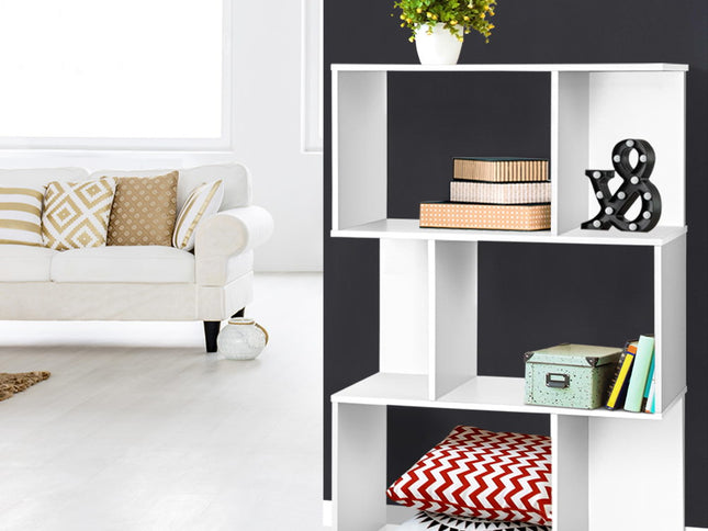 Artiss Bookshelf 3 Tiers - NINA White