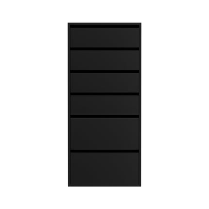 Artiss 6 Chest of Drawers Dresser Tallboy Black