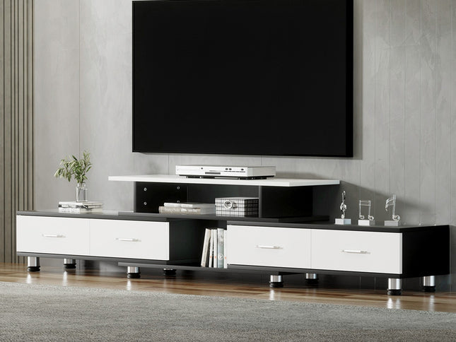 Artiss TV Cabinet Entertainment Unit Extendable 160CM To 220CM