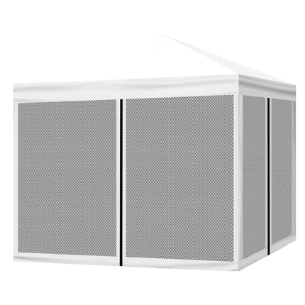 Mountview Gazebo 3x3 Marquee Pop Up White-1973193756647755777