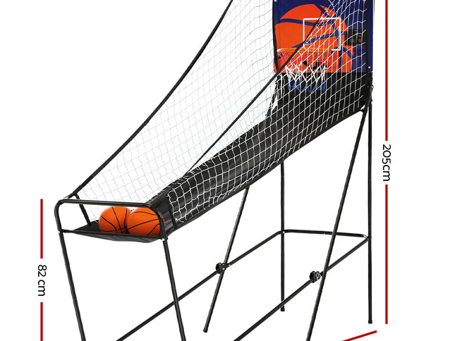 Basketball Arcade Game Electronic Scorer 8 Games Double Shoot Grey