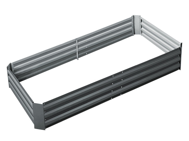 Green Fingers Garden Bed 180x90cm Planter Box Raised Container Galvanised Steel