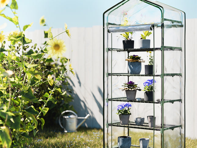 Greenfingers Greenhouse 5 Tiers Mini Green House Garden Bed Planter Box 1.9x0.7x0.5M