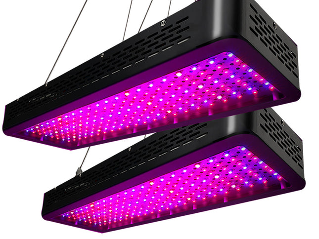 Green Fingers 2X 2000W Grow Lights LED Full Spectrum Indoor Plant All Stage Growth