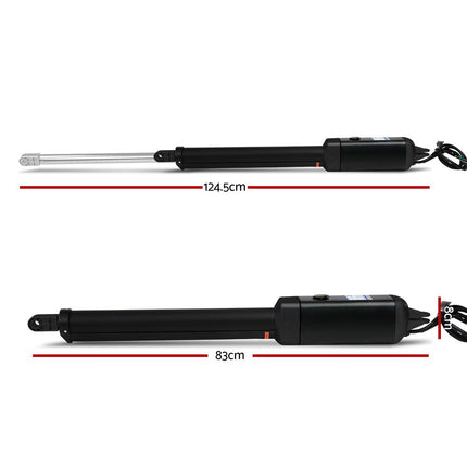 Single Swing Gate Opener 600KG 10W Solar Panel