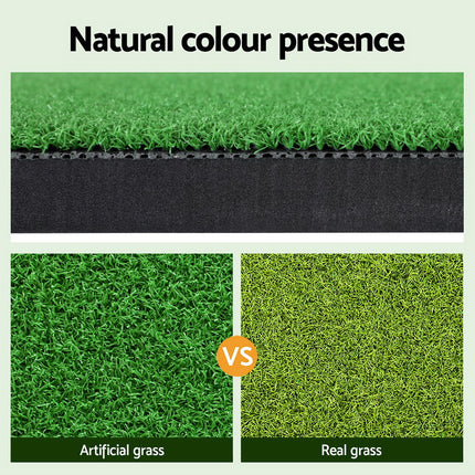 Everfit Golf Hitting Mat Portable Driving¬¨‚Ä†Range Practice¬¨‚Ä†Training Aid 150x150cm