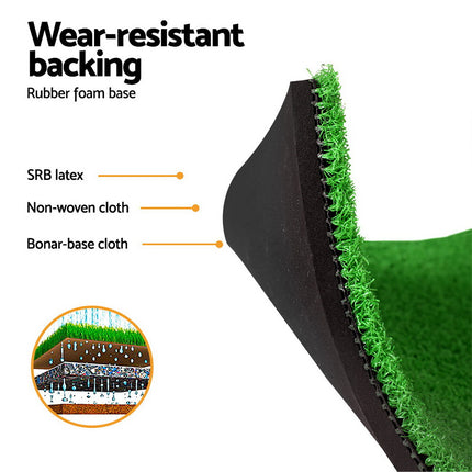 Everfit Golf Hitting Mat Portable Driving¬¨‚Ä†Range Practice¬¨‚Ä†Training Aid 150x150cm