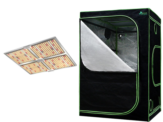 Green Fingers Grow Tent Light Kit 150x150x200CM 4500W LED Full Spectrum