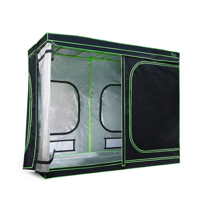 Green Fingers Grow Tent 280x140x200CM Hydroponics Kit Indoor Plant Room System